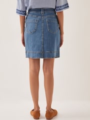 Monsoon Cecelia Denim Mini Skirt - Image 4 of 4