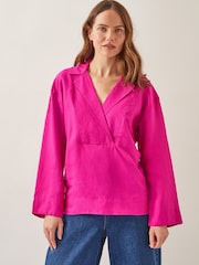 Top con cuello tulipán de Monsoon - Imagen 4 de 5