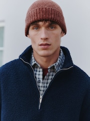 Ecru Twin Pocket Long Sleeve Check Shirt - Image 12 of 15
