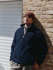 Ecru Twin Pocket Long Sleeve Check Shirt - Image 9 of 15