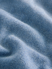 Blue Italian Fabric Soft Touch Signature Long Sleeve Shirt - Image 7 of 7