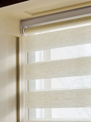 Natural Ready Made Day and Night Zebra Roller Blind - Image 6 of 7