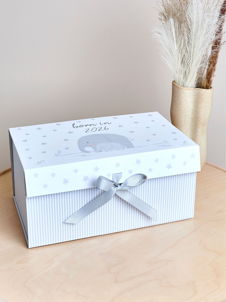 JoJo Maman Bébé Born in 2026 Keepsake Gift Box - Image 1 of 1 JoJo Maman Bébé Born in 2026 Keepsake Gift Box - Image 1 of 1