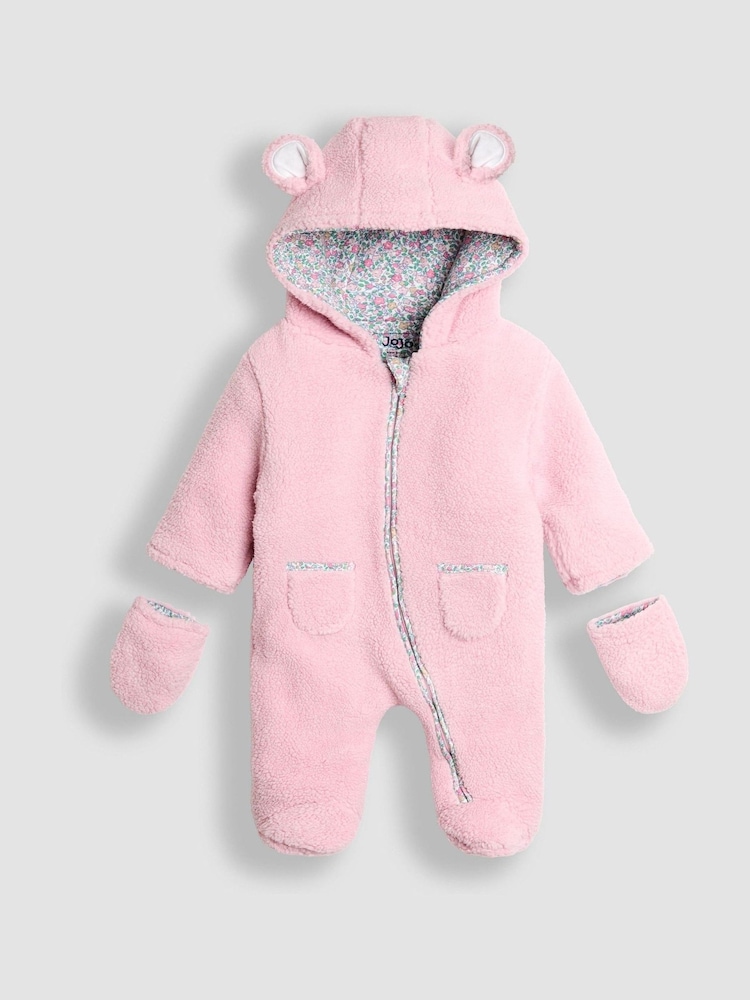 JoJo Maman Bébé Cosy Borg Character Pramsuit - Bild 1 von 5
