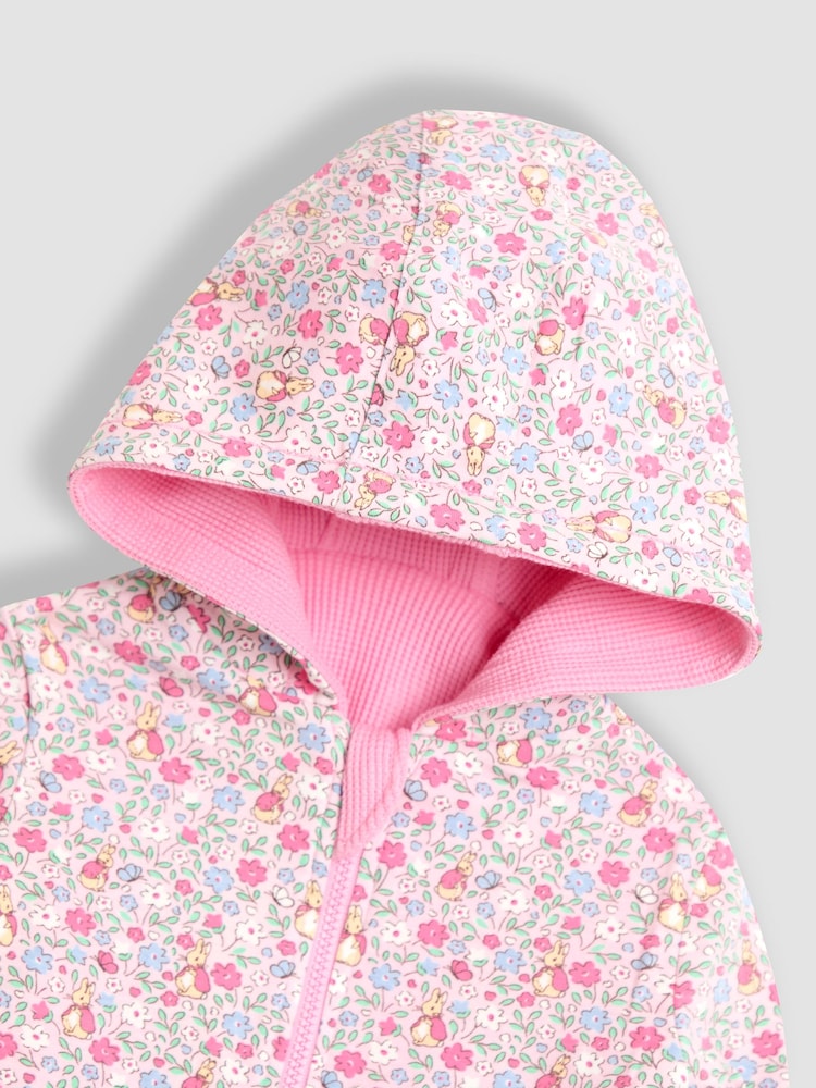 JoJo Maman Bébé Pink 3-Piece Hoodie, Jogger & Body Set - Image 11 of 11