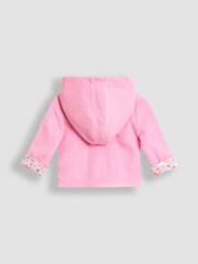 JoJo Maman Bébé Pink 3-Piece Hoodie, Jogger & Body Set - Image 3 of 11