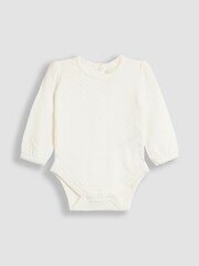 JoJo Maman Bébé Pink 3-Piece Hoodie, Jogger & Body Set - Image 6 of 11