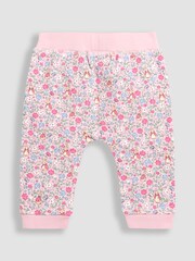 JoJo Maman Bébé Pink 3-Piece Hoodie, Jogger & Body Set - Image 9 of 11