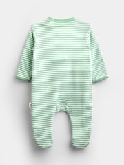 JoJo Maman Bébé Green Sleepsuit - Image 2 of 5