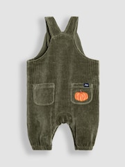 JoJo Maman Bébé Green 2-Piece Dungarees & Top Set - Image 3 of 7