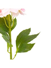 Gallery Home 12 Pack Pink Tall Faux Vintage Hollyhock Floral Stems - Image 4 of 4