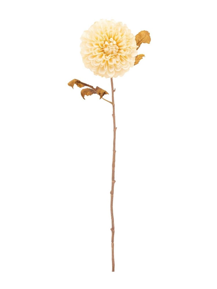 Gallery Home 6 Pack Ivory Faux Stem Dahlias - Image 2 of 4 Gallery Home 6 Pack Ivory Faux Stem Dahlias - Image 2 of 4