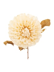 Gallery Home 6 Pack Ivory Faux Stem Dahlias - Image 4 of 4