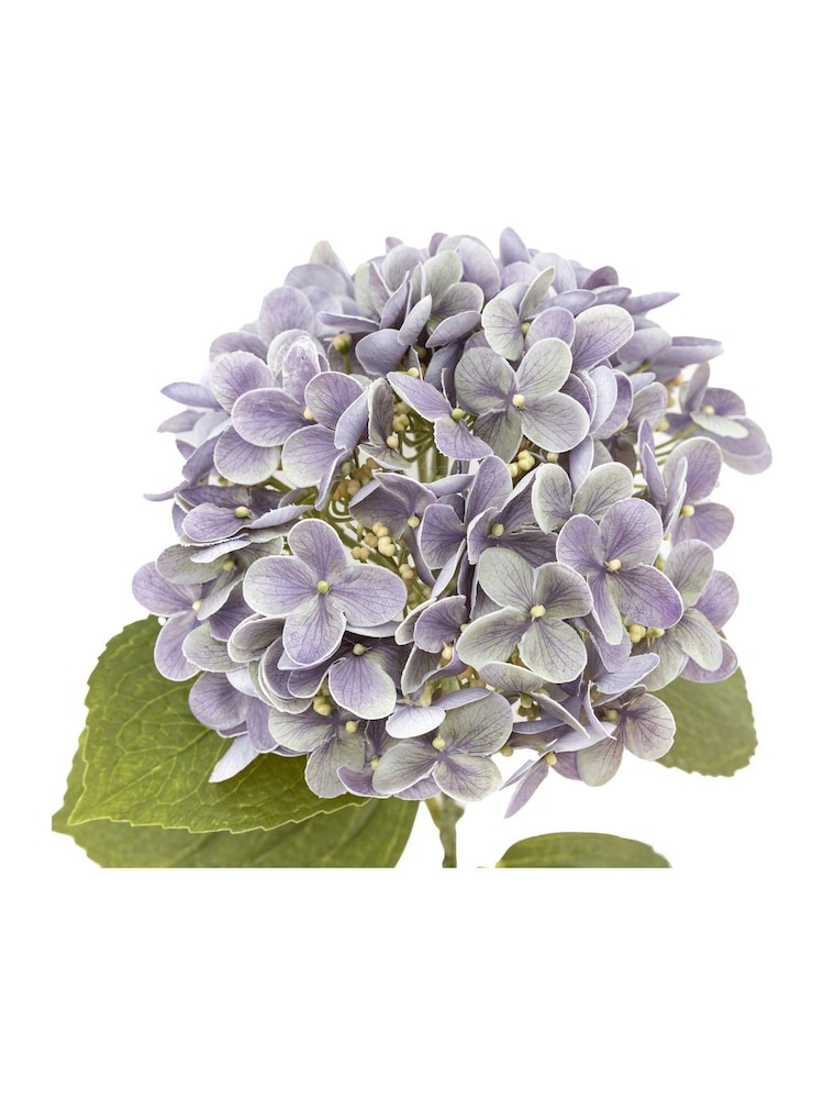 Gallery Home 12 Pack Purple Faux Vintage Hydrangea Floral Stems - Image 2 of 3