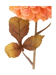 Gallery Home 6 Pack Orange Faux Stem Dahlias - Image 4 of 4