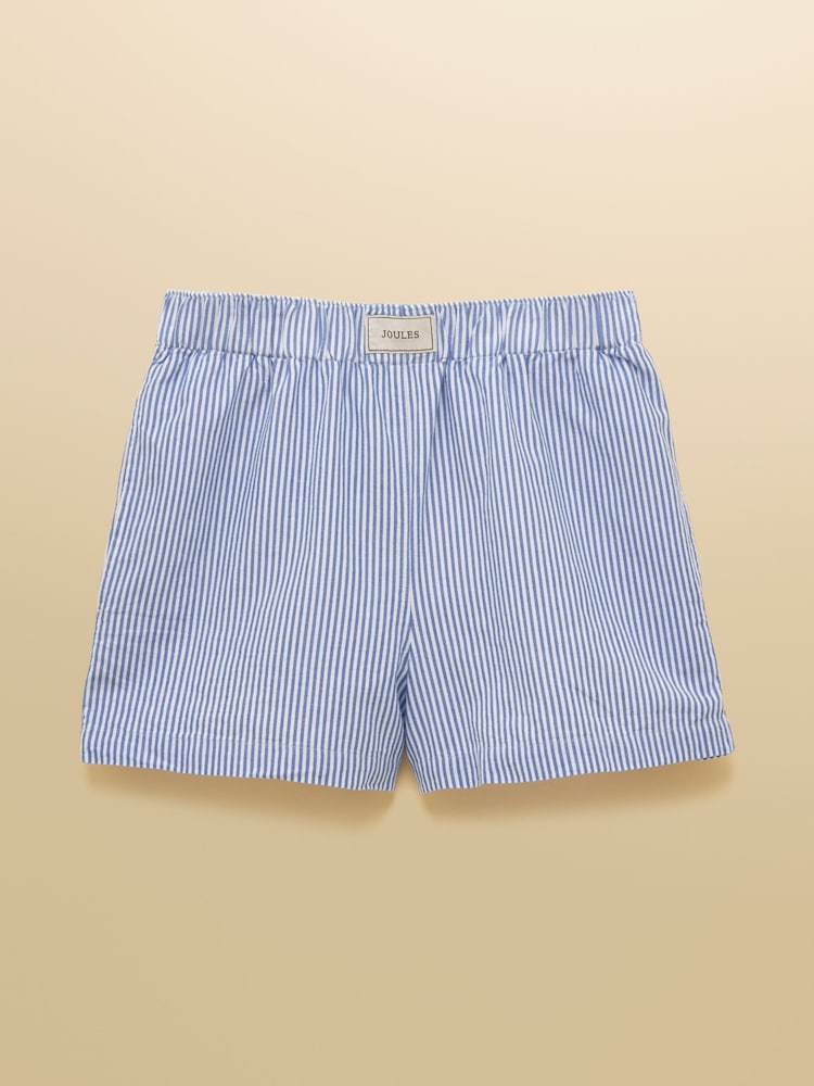 أزرق مقلم - شورت قطن سهل اللبس Amara من Joules - صورة 11 من 11