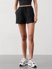 Athleta Black Paradise Mid Rise Easy Shorts - Image 1 of 1