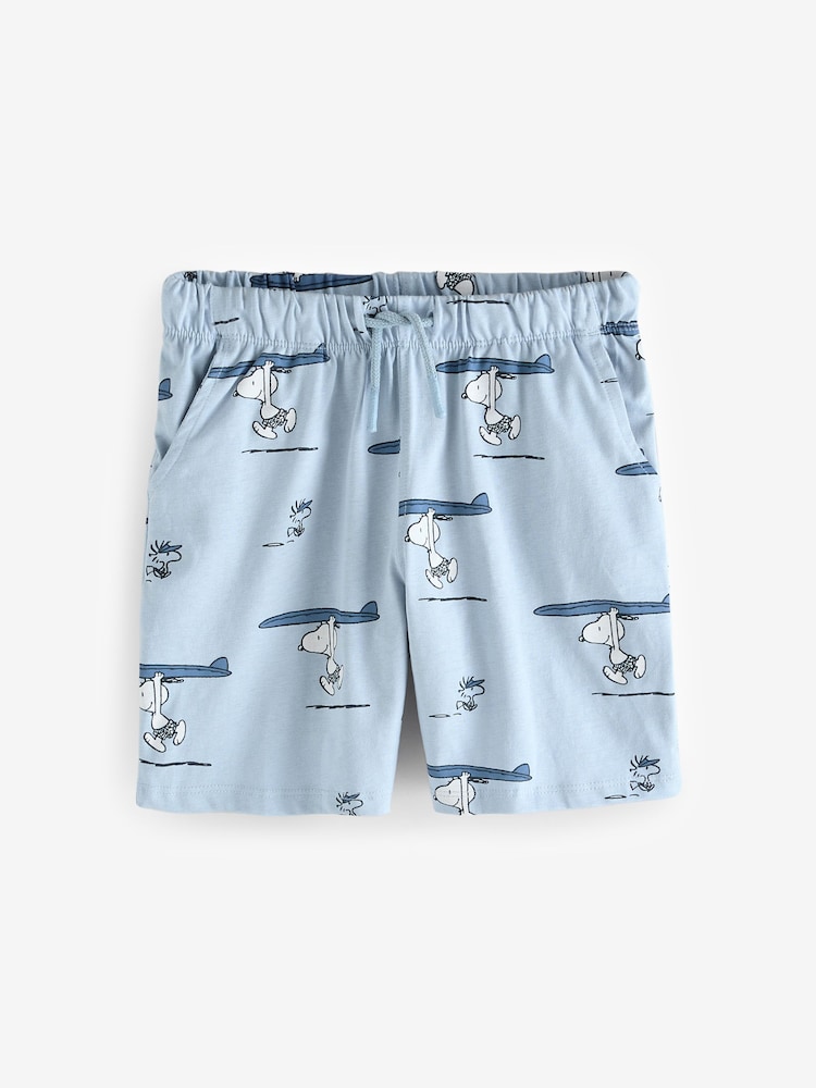 Mango Blue Mango Snoopy Shorts - Image 1 of 2