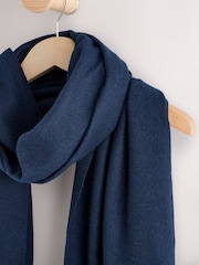 Navy Midweight Scarf - Image 5 of 6