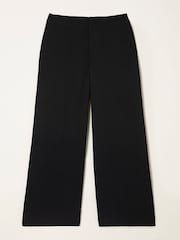 FatFace Satin Back Crepe Wide Leg Trouser - Imaginea 7 din 7