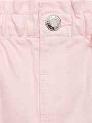 Mango Pink Paperbag 100% Cotton Denim Shorts - Image 5 of 5