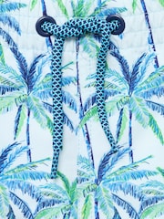 Mango Blue Printed Swimming Trunks - Image 3 of 3