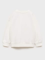 Mango Cream Snoopy Print Sweatshirt - Image 5 of 6