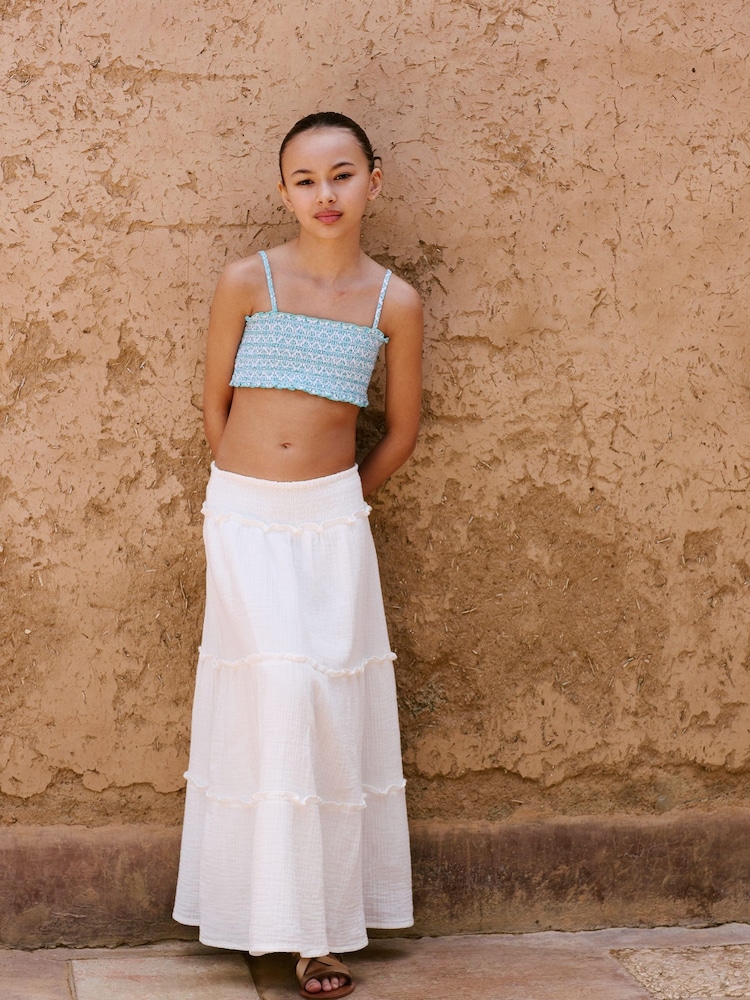 Mango White Maria Skirt - Image 1 of 4