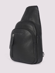 Duchamp Black Mens Cross-Body Sling Bag - Image 2 of 6