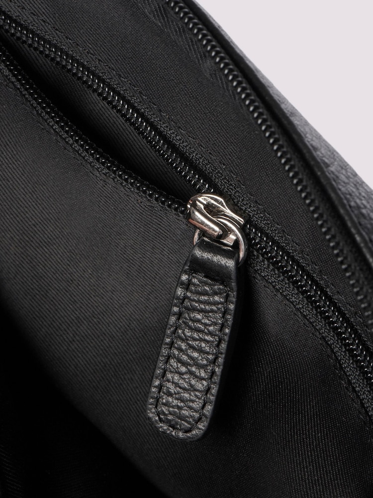 Duchamp Black Mens Cross-Body Bag - Image 6 of 6 Duchamp Black Mens Cross-Body Bag - Image 6 of 6