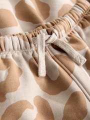 Tan Brown Animal Print Hoodie And Joggers Set (3mths-7yrs) - Image 8 of 9