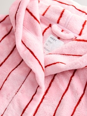 Pink Stripe Cosy Dressing Gown - Image 10 of 10