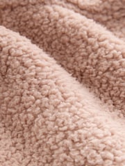 Neutral Long Teddy Robe - Image 3 of 3