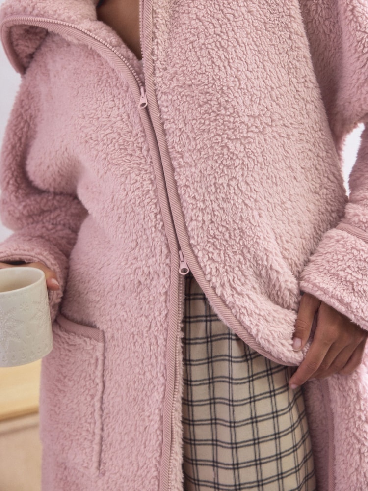 ladies personalised dressing gown Petflix and Chill Personalised Dressing Gown main image 1