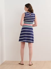 Hatley Blue Sarah Dress Sunset Stripes - Image 2 of 3