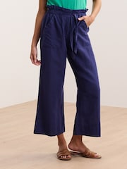 Hatley Blue Patriot Tie Front Trousers - Image 2 of 4