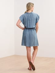 Hatley Blue Acid Rinse Ava Dress - Image 2 of 4