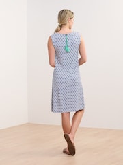 Hatley Blue Sofia Painted Petals Dress - Image 2 of 2