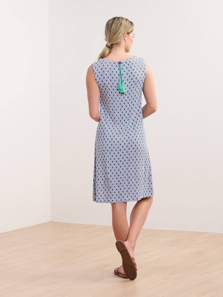 Hatley Blue Sofia Painted Petals Dress - Image 2 of 2
