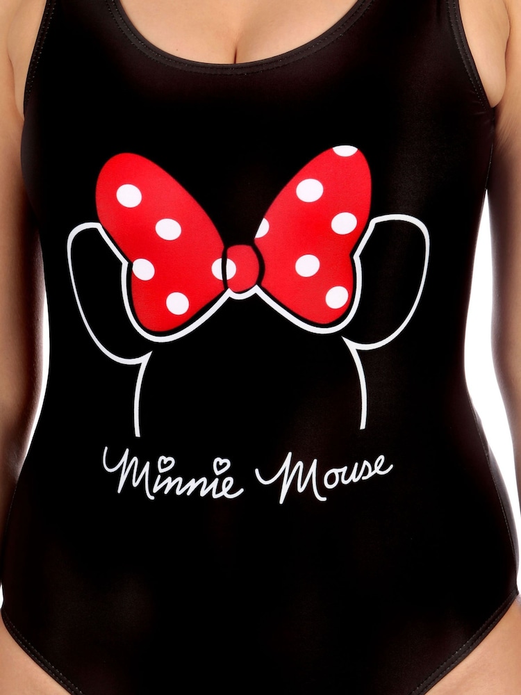 Character Black Disney Minnie Mouse Swimsuit - Image 2 of 4