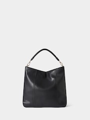 Osprey London The Large Carina Leather Hobo Black Bag - Image 1 of 5