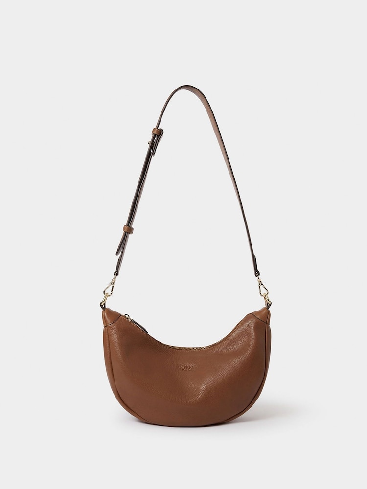 Osprey London The Oxford Leather Sling Bag - Image 1 of 5