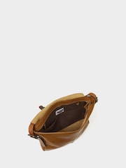 Osprey London Medium The Lorenzo Leather Messenger Brown Bag - Image 3 of 4