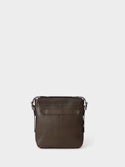 Osprey London The Lorenzo Small Leather Messenger Brown Bag - Image 2 of 5