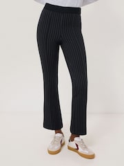 Jigsaw Blue Ponte Kickflare Trousers - Image 1 of 6