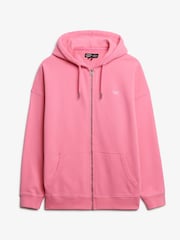 Superdry Pink Studios Zip Hoodie - Image 5 of 6