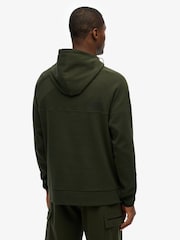 Superdry Green Tech Logo Loose Hoodie - Image 2 of 5