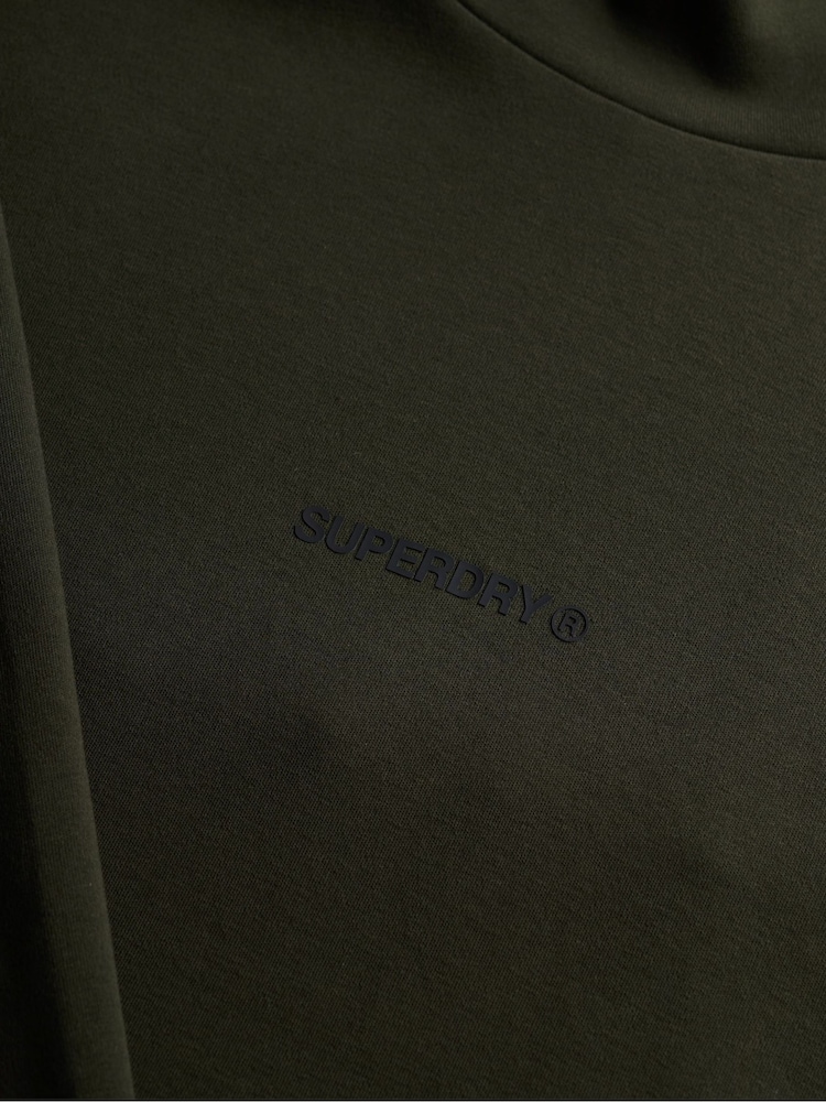 Superdry Green Tech Logo Loose Hoodie - Image 5 of 5