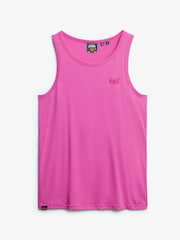 Superdry Pink Essential Logo Vest Top - Image 5 of 6