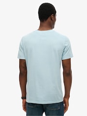 Superdry Blue Classic Essential Pocket 100% Cotton T-Shirt - Image 2 of 6
